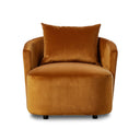 Verano Farrah Chaise Lounge - Ingram Ochre