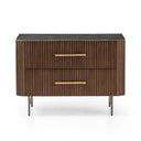 Avante Fletcher Large Nightstand - Terra Brown Oak