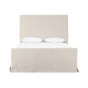 Celeste Daphne Slipcover Bed - King Brussels Natural