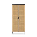 Zenith Tall Cabinet - Black Wash Mango