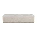 Verano Otero Rectangular Outdoor Coffee Table - Blanc Stone