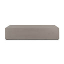 Verano Otero Rectangular Outdoor Coffee Table - Natural Concrete