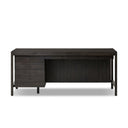 Aveline Suspension Desk - Smoked Black Veneer