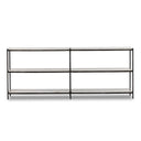Aurelian Felix Large Console Table - Hammered Grey