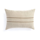 Handwoven Merido Pillow - Beige - 14X20 Cover Insert