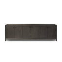 Valeria Glenview 6 Door Sideboard - Smoked Black Oak