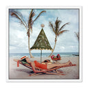 Artistry Luxe Palm Beach Idyll by Slim Aarons - 24X24 White Maple Floater
