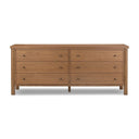 Aria Roark 6 Drawer Dresser - Amber Oak Veneer