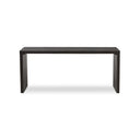 Aveline Posada Desk - Worn Black Oak Veneer
