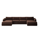 Enclave Colt 3-Piece U Sectional - Surrey Cocoa