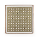 Aurelian See Through Olive by FH Art Studio - 48X48 Rustic Walnut