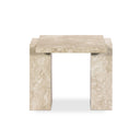 Alonzo End Table - Lunar Marble
