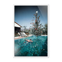Aetherial Christmas Swim by Slim Aarons - 24X36