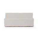 Verity Ainsworth Slipcover Dining Bench - 72 Broadway Snow
