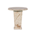 Verity Eslo End Table - Desert Taupe Marble