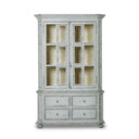 Aveline The You Will Need A Lot Of Hinges Cabinet - Distressed Grey Blue