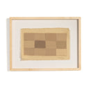 Elysian Checkered Earth Tones by Shaina Page - 48X36