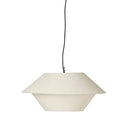 Luxe Mccarthy Pendant - Designer Ceiling Light - Beige Linen