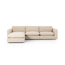 Enclave 3-Piece Sectional - W Ottoman Antwerp Taupe