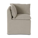 Seraphine Build Your Own Andre Slipcover Dining Banquette - Corner Piece