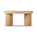 Verity Leeds Desk - Blonde Oak Veneer