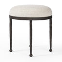 Vesper Corinne Accent Stool - Crete Pebble