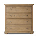 Luminara Geoffrey Tall Dresser - Worn Oak