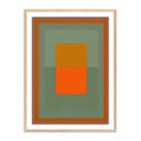 Resonance Q by David Grey - 30X40 White Oak