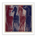 Cobalt Blood by Pepi Sprohge - 40X40 White Maple