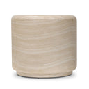Celestia Venetia Outdoor End Table - Sand Striae
