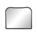 Luxe Living Patz Mantel Mirror - Black Antique