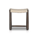 Celestia Savio Outdoor Accent Stool - Vintage White