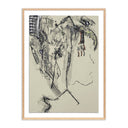 Aurelia Rubbings 5 by Fox Studios - 40X60 White Oak