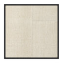 Aurelia Beige No 1 by Karen Covey - 24X24 Black Maple Floater