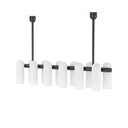 Elegant Odyssey Linear Md Chandelier - Black Gunmetal