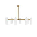 Luxe Odyssey Round Md Chandelier - Burnished Brass