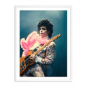 Prince Live At The Forum by Getty Images - 24X32 White Maple