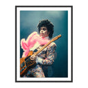Prince Live At The Forum by Getty Images - 30X40 Black Maple