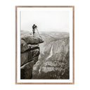 Heritages Photographer In Yosemite Valley by Getty Images - 24X32 Rustic Walnut