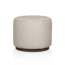 Verity Outdoor Ottoman - Ramiro Ecru