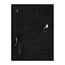 Wherever You Go Thats Where I Am No 1 - 24X32 Black Maple