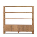Lumina Orwin Wide Bookshelf - Worn Oak