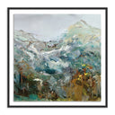 Aria Grasshopper Pass by Lesley Frenz - 24X24 Black Maple