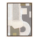 Celeste Collection With Love II by Raoul Morren - 36X48 Rustic Walnut Floater