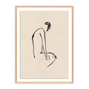 Timeless Sad Moments II by Coup Desprit - 30X40 White Oak