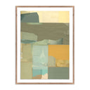 Aetherial Orange by Amy Berlin - 30X40 Rustic Walnut