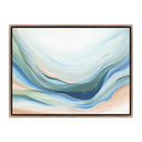 Aether Collection Follow My Lead by Ahn Hee Strain - 48X36 Rustic Walnut