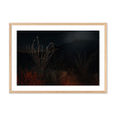 Heart It Races I by Mandy Steinback - 24X175 White Oak Framed Paper