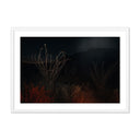 Heart It Races I by Mandy Steinback - 24X175 White Maple Framed Paper