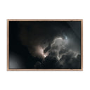 Inspired Strike V by Mandy Steinback - 24X1625 Rustic Walnut Framed Metal